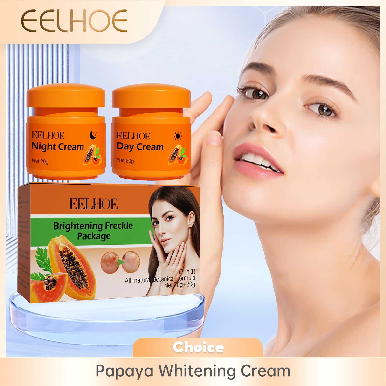 Luxury Skincare Brands - Wybielający krem do twarzy z piegami