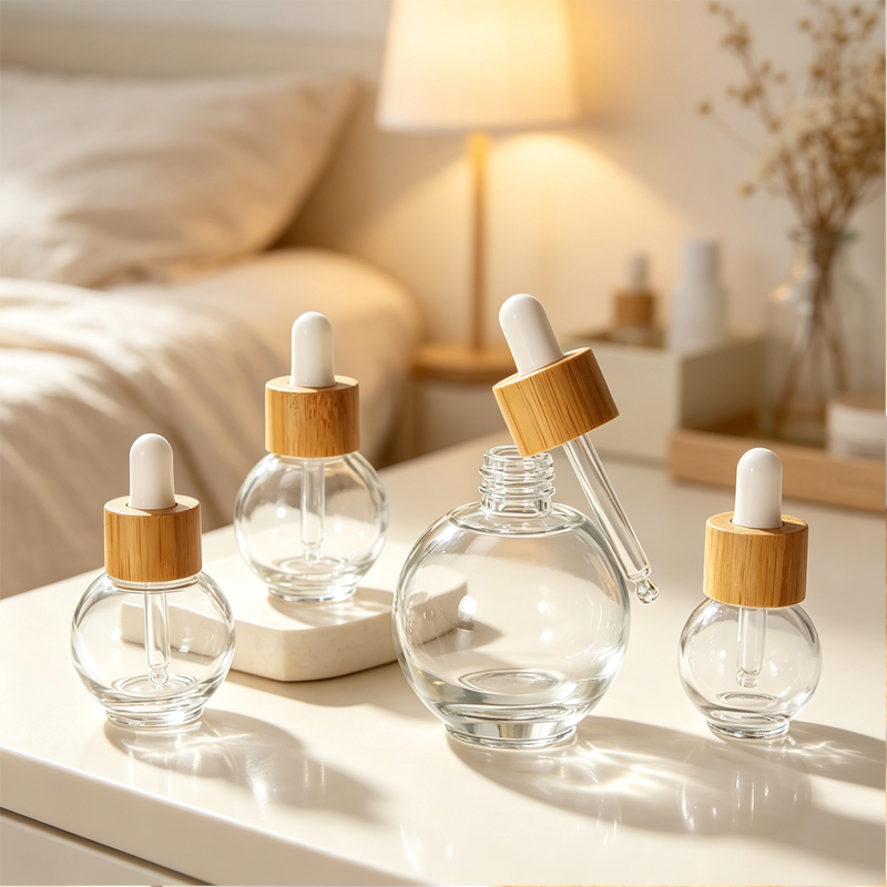 Butelka szklana w kształcie ku – Luxury Skincare Packaging recenzja i cena